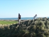 Links View - von jeder Bahn sieht man das Meer 