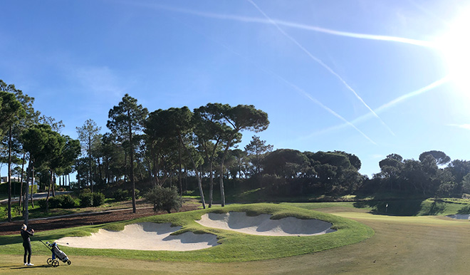 Loch 18 vom Quinta do Lago North Course. Fotocredit: Jürgen Mayer