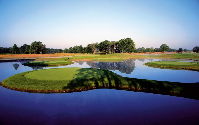 Schwerster Golfplatz Deutschlands: Nordkurs Green Eagle, Foto: Goflanlage GreenEagle Golf Hamburg