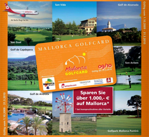 Mallorca Golfcard – exklusive Schnäppchen auf der Baleareninsel im Wert von 1.000 €