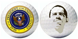 Barack Obama Golfball