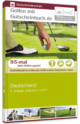 Golfen mit Gutscheinbuch: 94 Golfanlagen entdecken – jetzt zum Special-Kaufpreis