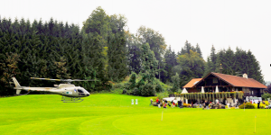 Golf & Helikopter fliegen: Tabaluga Charity Turnier