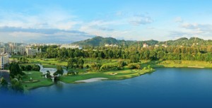 Golfcourse Nr. 1 in Malaysia: MINES Resort & Golf Club mit PGA-Turnier