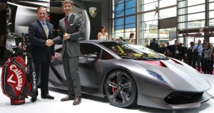 Pariser Autosalon: Hightech-Allianz zwischen Callaway und Lamborghini