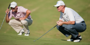 Grand Slam of Golf Gewinner 2010: Ernie Els, Martin Kaymer auf geteilten 3. Platz