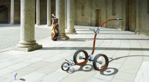 Das exklusivste Golfprodukt von der Rheingolf 2011: Hevona Golf-Trolley