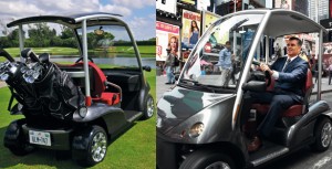 Golfcart auf dem Genfer Automobilsalon: GARIA hat jetzt Straßenzulassung