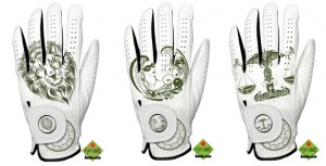 Golfneuheiten 2011/2012: Exklusiver Golfhandschuh mit Sternzeichen