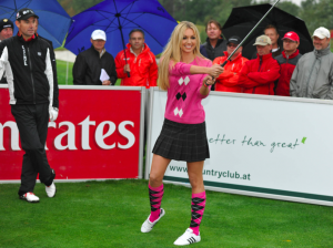 Austrian Golf Open 2011: Golfpro Harrington staunt über Miss World und DJ Ötzi