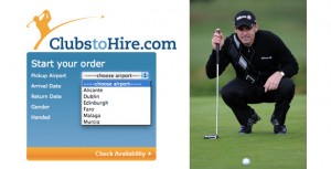 Golfschläger zum Leihen: Ryder Cup-Star Paul McGinley hat Golfausrüstungsverleih
