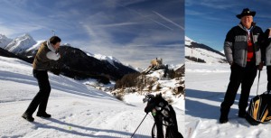 Der Hüter des besten Schneegolf-Courses: Hotelier Erich Jäger