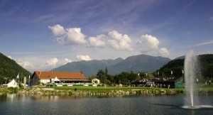 Jüngste der Tessiner Golfplätze: Golf Gerre Losone mit den letzten DBLSO (Deutsche Bank Ladies Swiss Open)