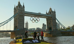 Olympische Spiele in London mit ein bißchen Golf