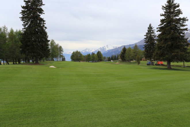 ältestester Schweizer Golfclub Crans-sur-Sierre