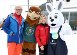 Golf on Snow in Schneeberg: Eagles-Event mit Pop up-Golfplatz