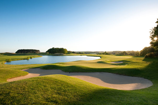 Die 2. Bahn vom WINSTONopen Kurs. Golf in Mecklenburg-Vorpommern