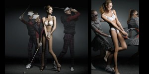Sexy Golf: Die neuen Sport BHs gegen Bouncing