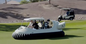 Luftkissenboot als Golfcart: Bubba Watson macht’s möglich (Video!)