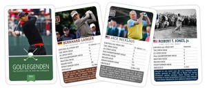 Geschenke für Golfer: Kartenspiel mit Golflegenden