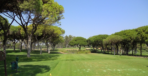 Sehr gut gepflegter und perfekt eingewachsener Parkland Platz: der Old Course