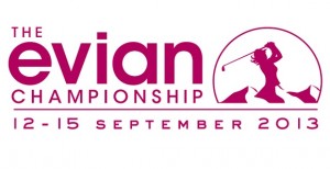 Das neue Turnierlogo der Evian Championship