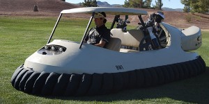 Golfhovercraft: 54.000 € kostet der ‚Bubba Watson-Golfcart‘