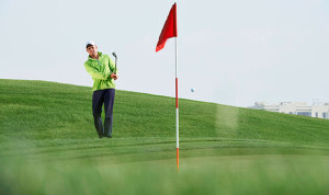 Golfprofis und Golfmode: Maximilian Kieffer und Kjus