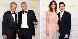 Ball des Sports: Jede Menge Golf spielende VIPs