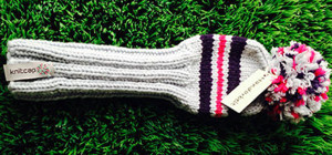 Golfschlägerhauben aus Bayern: Handgestrickte Knitcaps