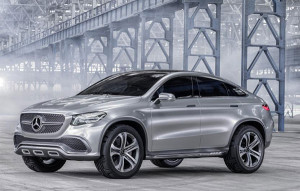 Perfektes Auto für Golfer: Mercedes-Benz Concept Coupe SUV
