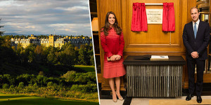 William and Kate im Golfresort Gleneagles