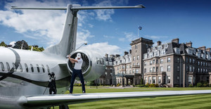 Mit dem Learjet zum Ryder Cup