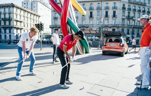 Promis lieben Crossgolfen oder Marcel Siem neues Hobby?