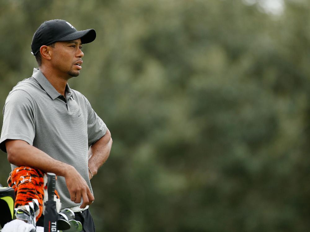 Leichter Aufschwung: Tiger Woods