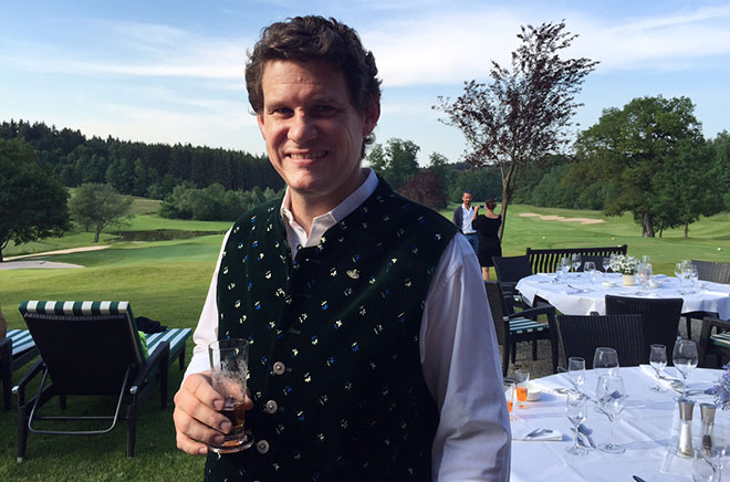 Bier-Sommelier Markus Sailer gab ein Seminar im Golfclub Riedhof