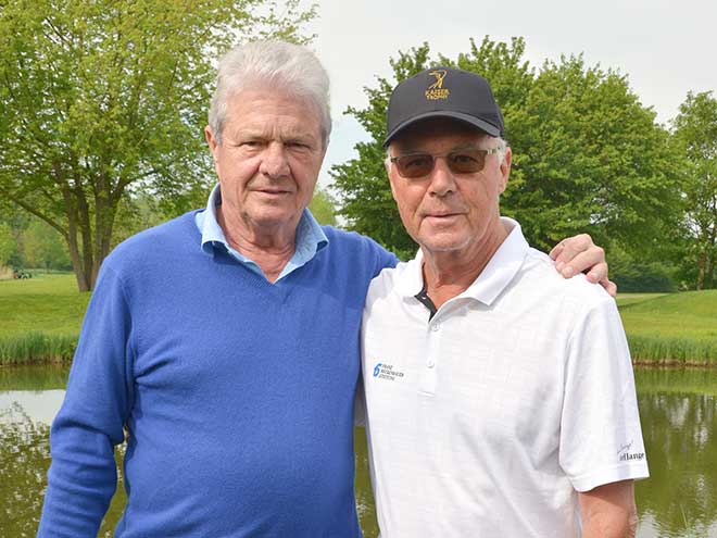 Gute Freunde - Franz Beckenbauer und Dietmar Hopp