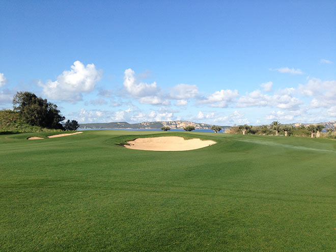 Blick vom The Bay Golfcourse