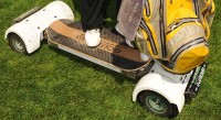 Howard Carpendale: Wie fährt es sich mit dem Golfboard?