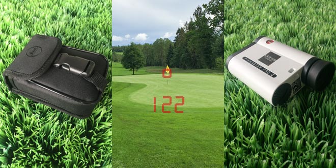 Der Leica Pinnmaster II Pro gehört zu jedem Golf Equipment