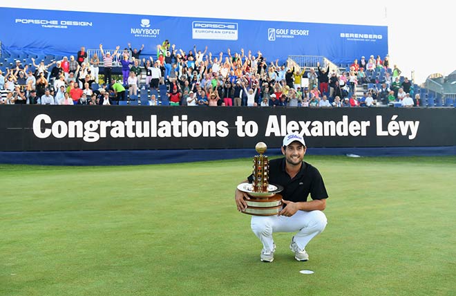 Der Franzose Alexander Levy holt sich den Sieg bei der zweiten Ausgabe der European Open in Bad Griesbach. Fotocredit: GettyImages