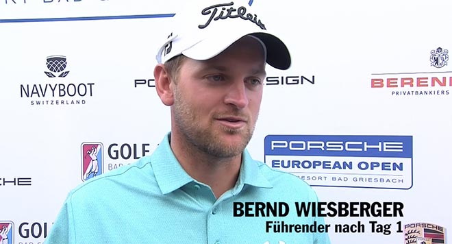 Wird Bernd Wiesberger die Führung bei der Porsche European Open halten können? Mehr im Video!