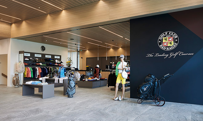 Neuer Pro Shop für Golf Club Bad Ragaz