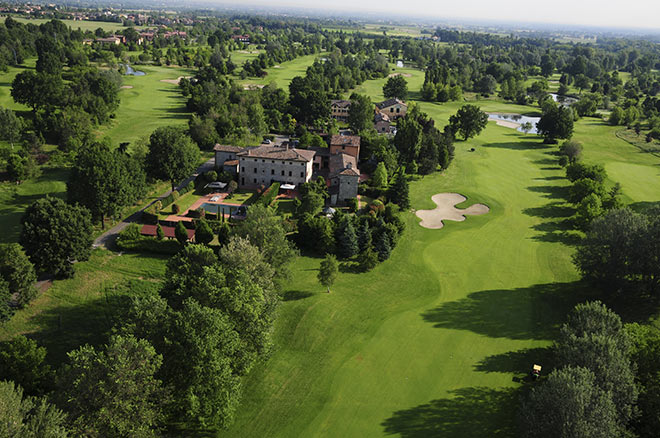 Blick auf das Clubhaus inmitten der wunderschönen Landschaft. Foto: Modena Country Club