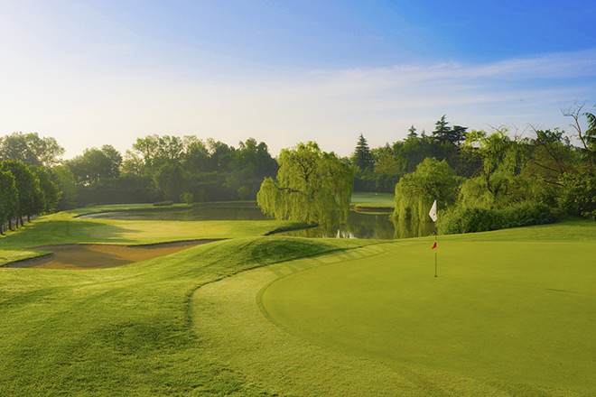 Der Golfclub La Rocca cirka 20 Kilometer südlich von Parma. Foto: Golfclub La Rocca