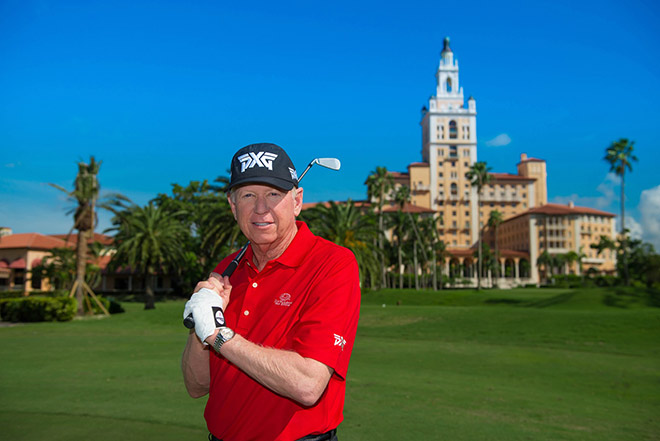 Hotels am Golfplatz: Jim McLean trainiert auf dem schönsten Fleckchen Golf-Erde