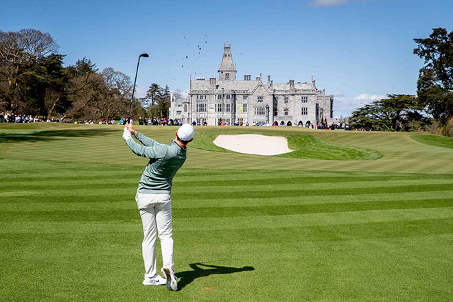 Hier schlägt Rory McIlroy sein Eisen. Fotocredit: GettyImages