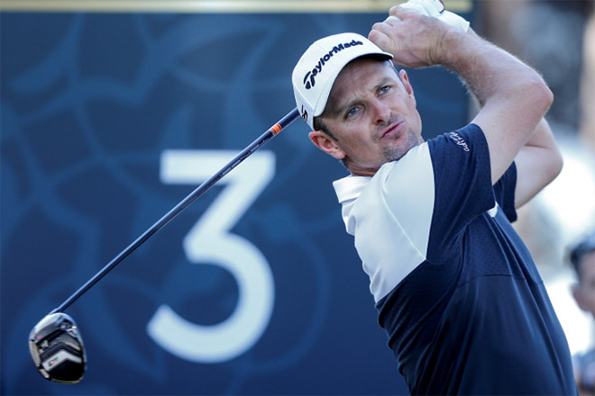 Justin Rose mit M3 Driver, Fotocredit: GettyImages für TaylorMade