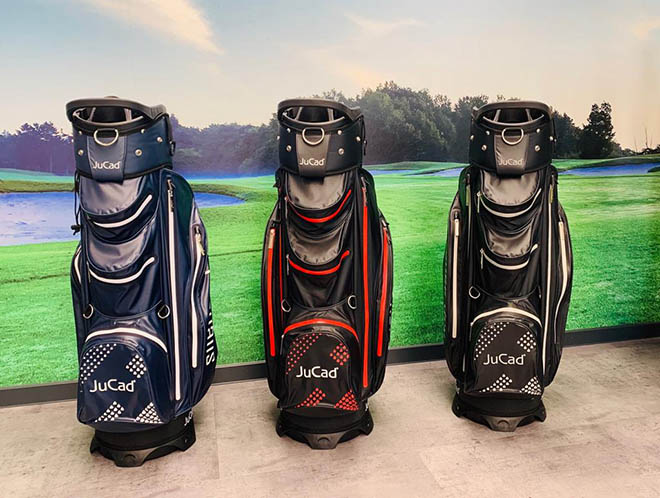 Golfbags wasserdicht, federleicht und praktisch dazu: JuCad Silence