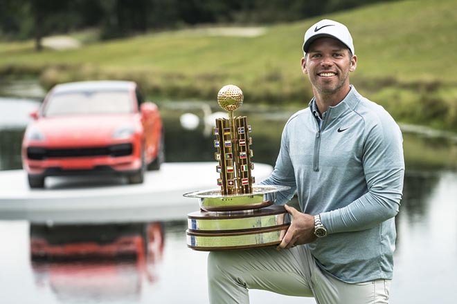 Paul Casey gewinnt Porsche European Open. Fotocredit: Porsche AG